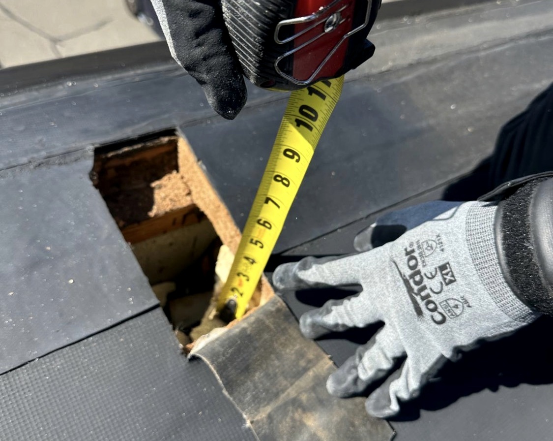 EPDM commercial rubber roofing system