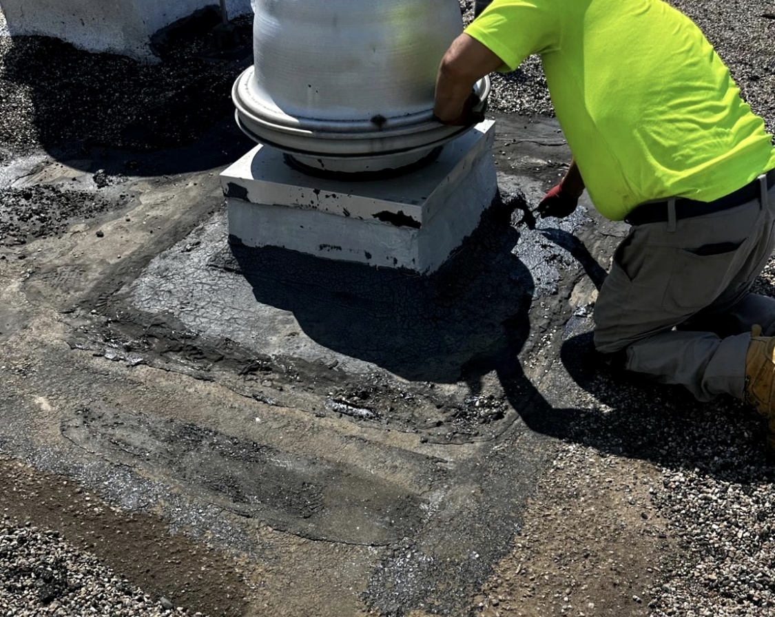 SBS modified bitumen and built-up commercial roofing