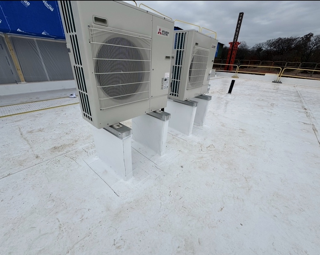 TPO and PVC commercial roofing system