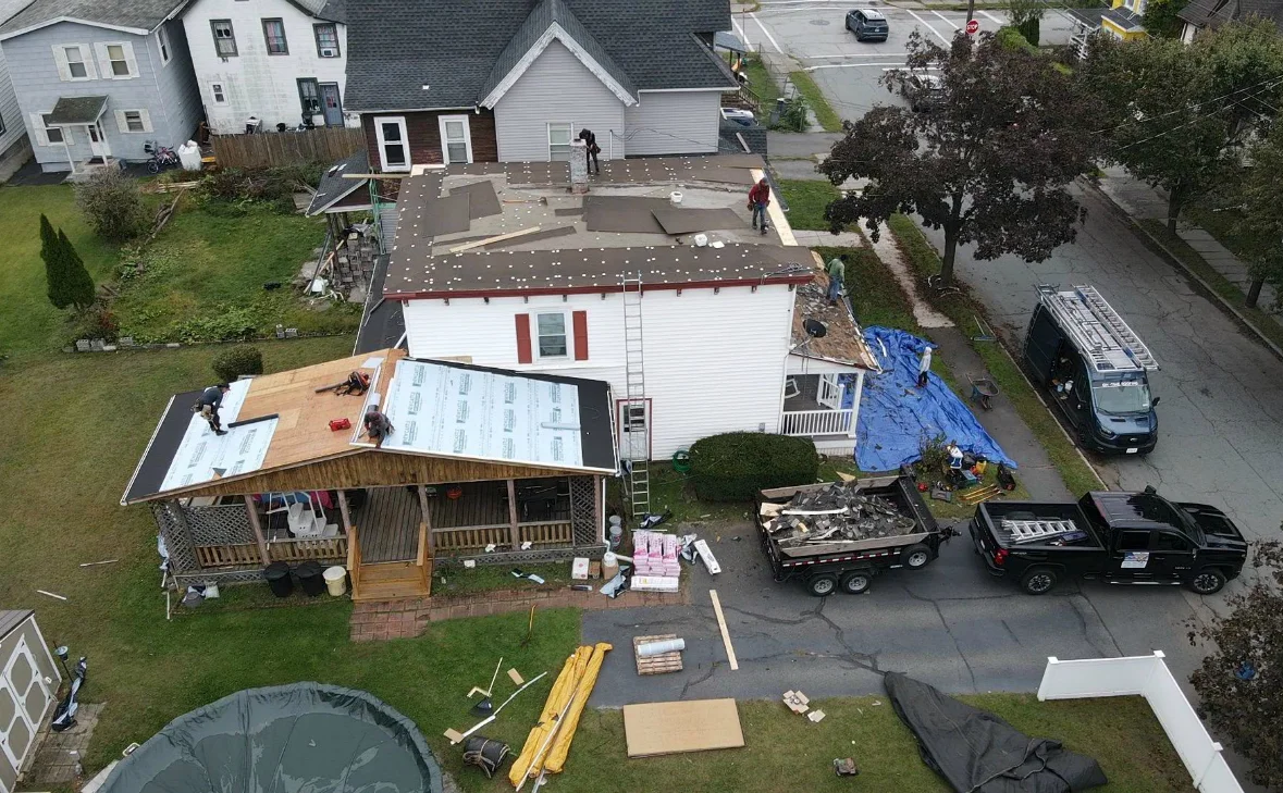 Real Residential Roofing Work
